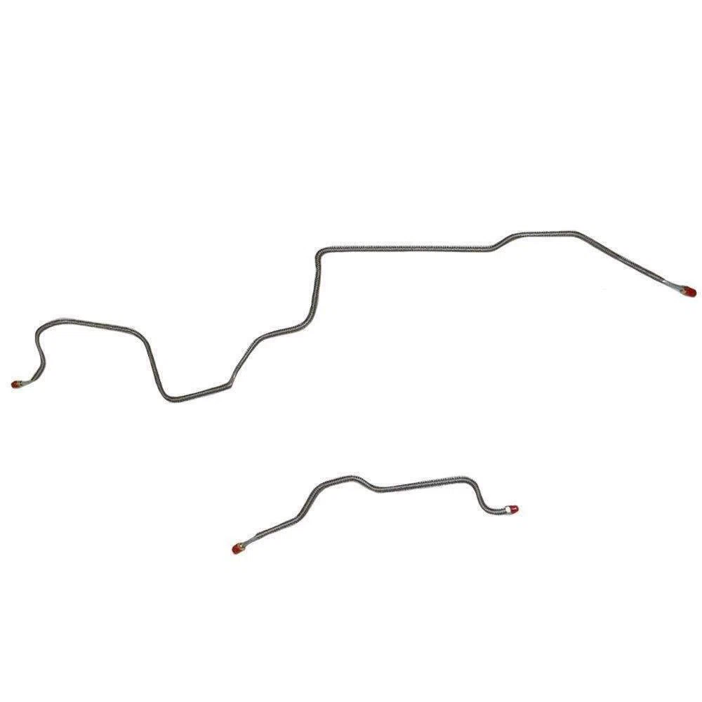 76-81 Chevrolet Camaro Rear Axle Brake Line Kit w_ F41 Suspension